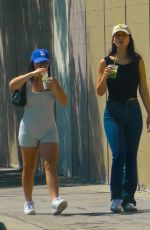 CAYLEE COWAN Out for Juice with a Friend in Los Feliz 08/24/2024