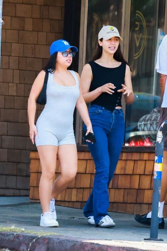 CAYLEE COWAN Out for Juice with a Friend in Los Feliz 08/24/2024