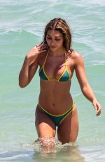 CHANTEL JEFFRIES in Bikini on the Beach in Miami 08/30/2024