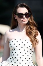 CHARLI HOWARD Arrives at Hotel Excelsior at 81st Venice International Film Festival 08/30/2024
