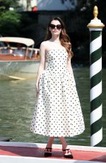 CHARLI HOWARD Arrives at Hotel Excelsior at 81st Venice International Film Festival 08/30/2024