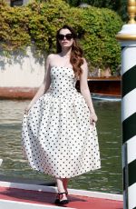 CHARLI HOWARD Arrives at Hotel Excelsior at 81st Venice International Film Festival 08/30/2024