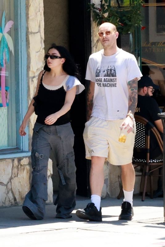 CHARLI XCX Out and About in Los Angeles 08/10/2024
