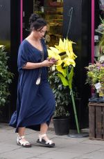 CHARLOTTE CHILTON Visits a Flower Shop in Warwickshire 08/05/2024