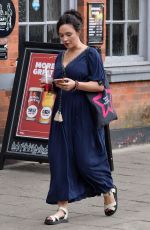 CHARLOTTE CHILTON Visits a Flower Shop in Warwickshire 08/05/2024