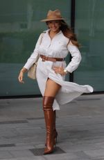 CHARLOTTE DAWSON Arrives for Her Podcast with EVE SPEAKMAN 08/21/2024