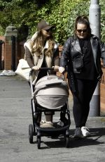 CHARLOTTE DAWSON Takes Her Baby Out for Fresh Air in Blackpool 08/20/2024