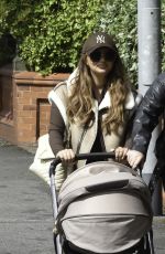 CHARLOTTE DAWSON Takes Her Baby Out for Fresh Air in Blackpool 08/20/2024