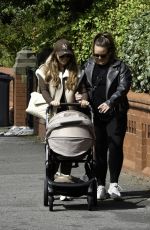 CHARLOTTE DAWSON Takes Her Baby Out for Fresh Air in Blackpool 08/20/2024