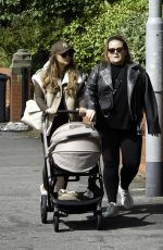 CHARLOTTE DAWSON Takes Her Baby Out for Fresh Air in Blackpool 08/20/2024