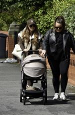 CHARLOTTE DAWSON Takes Her Baby Out for Fresh Air in Blackpool 08/20/2024