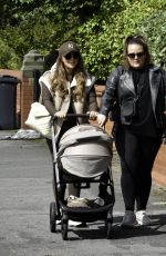 CHARLOTTE DAWSON Takes Her Baby Out for Fresh Air in Blackpool 08/20/2024