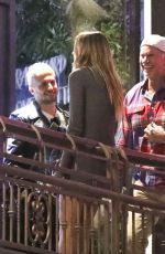 CHARLOTTE LAWRENCE, Chad Smith and Andrew Watt at Sushi Park in West Hollywood 08/09/2024