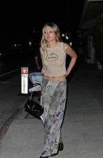 CHARLOTTE LAWRENCE Night Out in Santa Monica 08/11/2024