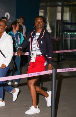 CHAUNTE LOWE Leaves USA vs Serbia Semi-final in Paris 08/08/2024