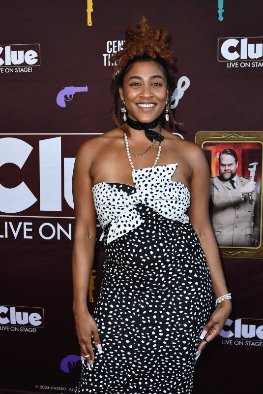 CHELSEA SAMUEL at Clue Opening Night in Los Angeles 07/31/2024