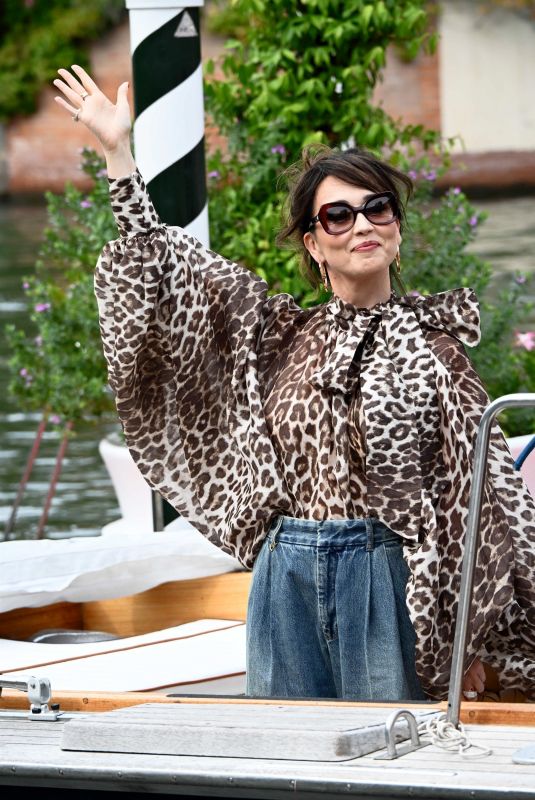 CHIARA FRANCINI Arrives at 81st Venice International Film Festival 08/27/2024