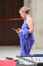 CHLOE AYLING Leaves BBC Studios in London 08/08/2024