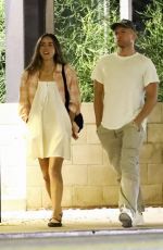 CHLOE BENNET and Taron Egerton Out for Dinner at Osteria Mozza in West Hollywood 08/20/2024