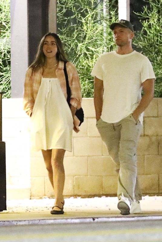 CHLOE BENNET at Osteria Mozza in West Hollywood 08/18/2024