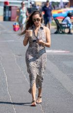 CHLOE GOODMAN Out for Coffee in Brighton 08/10/2024