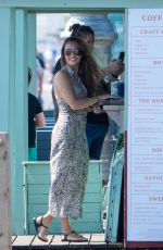 CHLOE GOODMAN Out for Coffee in Brighton 08/10/2024