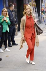 CHRIS EVERT Leaves Good Morning America Show in New York 08/21/2024