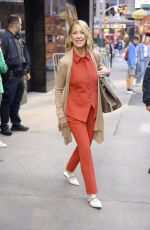 CHRIS EVERT Leaves Good Morning America Show in New York 08/21/2024