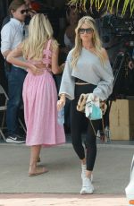 CHRISTINA HALL Arrives on the Set of The Flip Off in San Clemente 08/07/2024