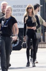 CHRISTINA HALL Filming The Flip Off in Los Angeles 08/27/2024