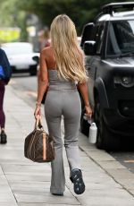 CHRISTINE MCGUINNESS Arrives at TV Studios in Manchester 08/26/2024