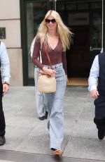 CLAUDIA SCHIFFER Leaves Her Hotel in New York 08/30/2024