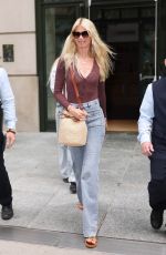 CLAUDIA SCHIFFER Leaves Her Hotel in New York 08/30/2024