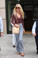CLAUDIA SCHIFFER Leaves Her Hotel in New York 08/30/2024