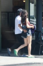 CLAUDIA TRAISAC Out for Coffee in Los Angeles 08/13/2024