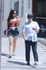 CLAUDIA TRAISAC Out for Coffee in Los Angeles 08/13/2024