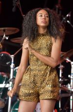 CORINNE BAILEY RAE Presenting Her 2024 Mercury Music Prize Nominee Album Black Rainbows at We Out Here Festival in Dorset 08/17/2024