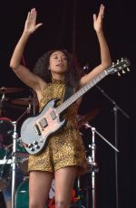 CORINNE BAILEY RAE Presenting Her 2024 Mercury Music Prize Nominee Album Black Rainbows at We Out Here Festival in Dorset 08/17/2024