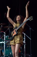 CORINNE BAILEY RAE Presenting Her 2024 Mercury Music Prize Nominee Album Black Rainbows at We Out Here Festival in Dorset 08/17/2024