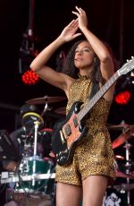 CORINNE BAILEY RAE Presenting Her 2024 Mercury Music Prize Nominee Album Black Rainbows at We Out Here Festival in Dorset 08/17/2024