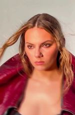 DAFNE KEEN Getting Ready foe Defined Magazine Photoshoot, August 2024