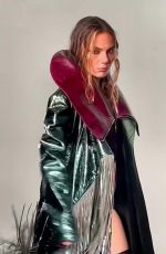 DAFNE KEEN Getting Ready foe Defined Magazine Photoshoot, August 2024