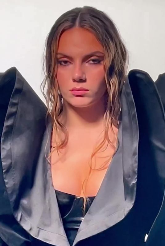 DAFNE KEEN Getting Ready foe Defined Magazine Photoshoot, August 2024