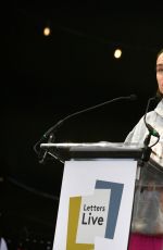 DAISY RIDLEY Speaking at Letters Live at Wilderness Festival 2024 in Charlbury 08/04/2024