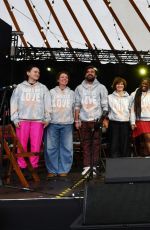 DAISY RIDLEY Speaking at Letters Live at Wilderness Festival 2024 in Charlbury 08/04/2024