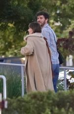 DAKOTA JOHNSON and Chris Martin Out in Malibu 08/16/2024