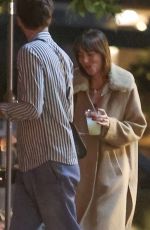 DAKOTA JOHNSON and Chris Martin Out in Malibu 08/16/2024