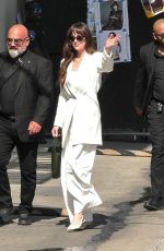 DAKOTA JOHNSON Arrives at Jimmy Kimmel Live in Hollywood 06/19/2024