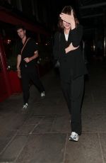 DAKOTA JOHNSON Leaves a Restaurant in London 07/30/2024