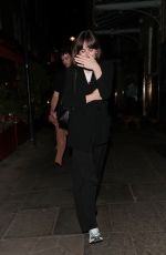 DAKOTA JOHNSON Leaves a Restaurant in London 07/30/2024